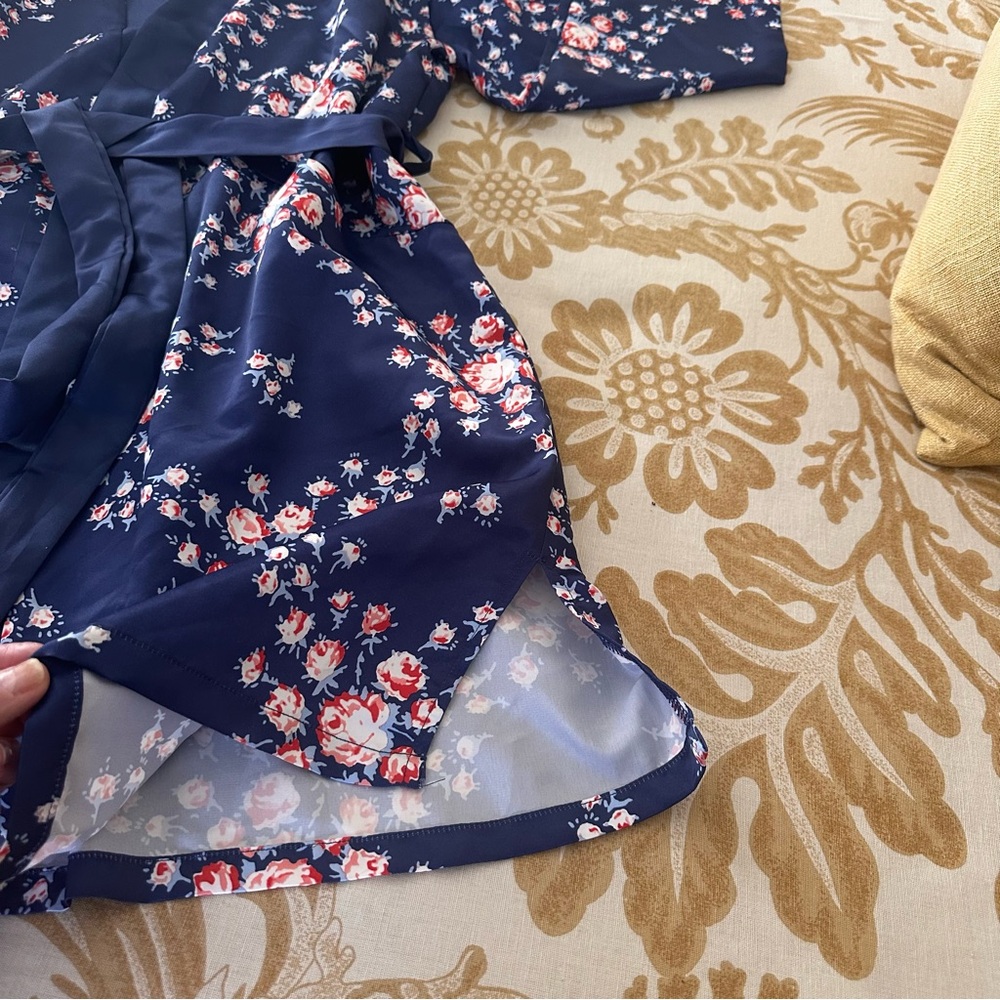 NWT Morgan Lane Short Robe - Picture 7 of 11